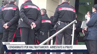 20240926 PISTOIA  CONDANNATO PER MALTRATTAMENTI ARRESTATO A PRATO [upl. by Savory450]