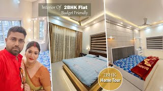 2 BHK Flat Interior Design  Home Tour Of 2 BHK Flat [upl. by Ramo]