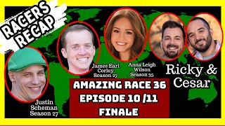 Amazing Race Season 36 Episode 1011 Finale with Ricky amp Cesar RacersRecap [upl. by Harms]