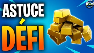 Éliminer un Adversaire dans les 10 s Après avoir Ramassé des Lingots Fortnite Astuce Guide Défi [upl. by Almeda]