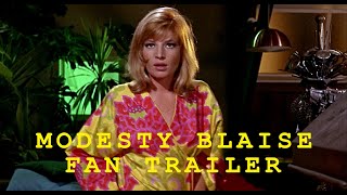 Modesty Blaise 1966 FAN MADE RETRO TRAILER [upl. by Sergu]