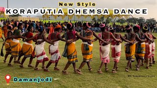 Damanjodi Demsa Dance  New Style Dhemsa Dance  Koraputia Demsa  Koraputia Desia Demsa Nacho  New [upl. by Ymerej]