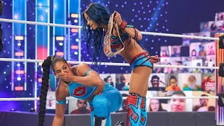 Sasha Banks vs Bianca Belair  Road to WrestleMania [upl. by Anayk]