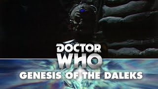 Doctor Who Davros first appearance  Genesis of the Daleks [upl. by Stanislaw]