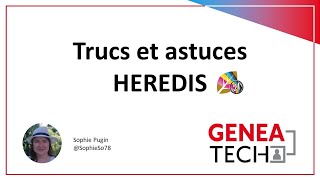 Trucs et astuces Heredis [upl. by Habeh600]