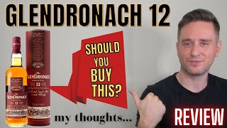 Big Sherry BANGER  Glendronach 12 REVIEW [upl. by Matless]