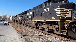 NS Intermodal meets Autoracks at Macungie [upl. by Olaf569]