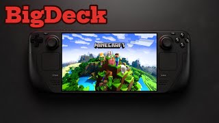 Minecraft  Steam Deck OLED Performance Review [upl. by Ahseinod]