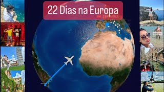 EUROPA  22 dias 6 países  Melhores destinos 🌍 🛫🇪🇸🇮🇹🇫🇷🇲🇹🇬🇷🇭🇷🛳️ norwegian europa travelvlog [upl. by Mulcahy]