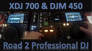 Pioneer XDJ 700 amp DJM 450  House Mix 3 GoPro [upl. by Haliehs]