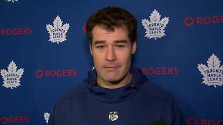 Maple Leafs Morning Skate Patrick Marleau  November 24 2017 [upl. by Nosittam]