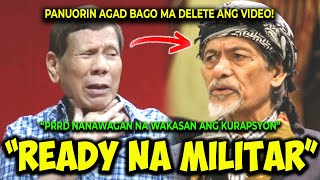 KAKAPASOK LANG PEOPLE POWER PART 2 NA PRRD NANAWAGAN SA MGA MILITAR DAHIL SA KURAPSYON SA BANSA [upl. by Llennehc]