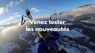 Le Testival de parapente à Samoëns du 8 au 10 avril 2023 [upl. by Einotna640]