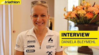 Daniela Bleymehl „Die Radstrecke liegt mir“  IronmanWM Nizza 2024 [upl. by Ecinej]