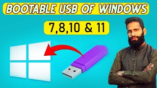 How To Make A Windows Bootable USB For FREE  Create A Bootable USB For Windows 1011 amp 7 [upl. by Rosenberg]