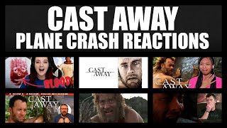 Cast Away  Plane Crash Reactions [upl. by Bonney]