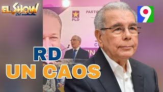 Danilo Medina dice PRM ha vuelto a RD un caos  El Show del Mediodía [upl. by Leban343]