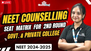 Bihar Round2 Neet Counselling Seat Matrix  NEET 20242025 [upl. by Towbin]