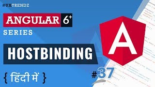 HostBinding in Angular  HostBinding  Angular 678 Tutorial in Hindi 2019 37 [upl. by Yesac]