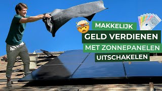 GELD VERDIENEN 💰 door het UITZETTEN VAN ZONNEPANELEN ja echt ☀️ [upl. by Clerissa]