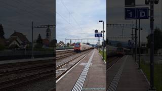 Vier Zugsichtungen beim Bahnhof Rupperswil [upl. by Evelina659]