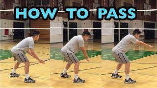 Passing FUNDAMENTALS  How to PASS Volleyball Tutorial part 16 [upl. by Airdnazxela842]