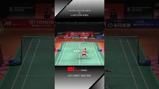 World Class rally axelsen vs li shi feng bwfworldtour kumamotomasters2024 japanmasters2024 [upl. by Falda]