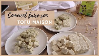 Tofu maison recette facile et simple pour faire soimême du tofu [upl. by Trimmer82]