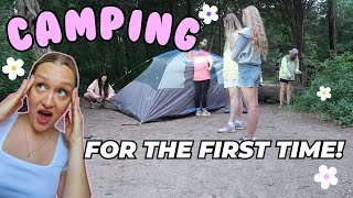 SUMMER VLOG CAMPING FOR THE FIRST TIME 😬  SPEND THE WEEKEND WITH ME  LauraLee [upl. by Aikenat]