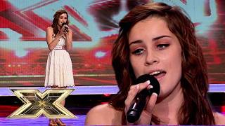 Lucie Jones gives OUTSTANDING performance of I Will Always Love You  The X Factor Auditions [upl. by Japheth]