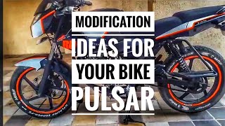 My Pulsar 135 LS I modifications ideas for your bike [upl. by Naic763]