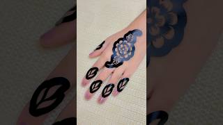 New Mehndi sticker design shortvideo mehandistencil henna stencil [upl. by Brade]