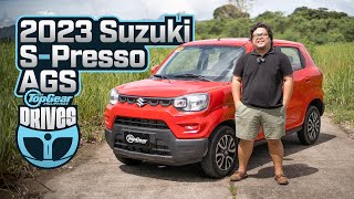 2023 Suzuki SPresso AGS review The SPresso finally goes ‘automatic’  Top Gear Philippines [upl. by Eanrahc155]