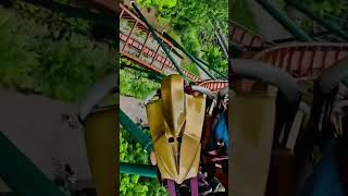 Yukon Striker 360Degree Looping Dive Coaster  Canada’s Wonderland [upl. by Einama]