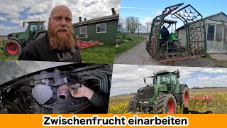 FarmVLOG797  300PS am Zwischenfrucht einarbeiten [upl. by Kerwon]