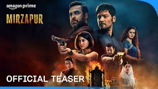 Mirzapur Season 3  Official Teaser  Pankaj Tripathi Ali Fazal Shweta Tripathi Rasika Dugal [upl. by Adaliah]