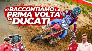 La prima gara della Ducati Desmo450 MX da cross [upl. by Segal]