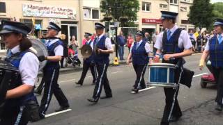 Linlithgow Marches  the bands [upl. by Neyuq]