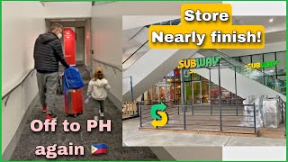 AND WE’RE BACK IN THE PHILIPPINES UPDATE SA CONSTRUCTION NG STORE  Thefewstertv [upl. by Harberd]