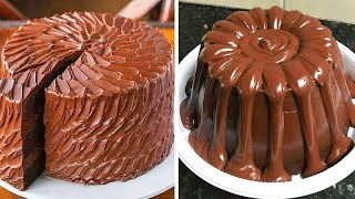 Indulgent Chocolate Cake Compilation  Easy Chocolate Cake Decorating Ideas  Best Cake Recipes [upl. by Abdu]