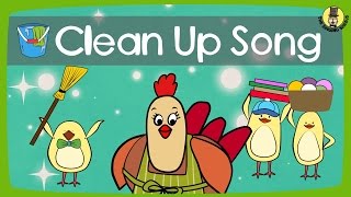 Clean Up Song  Tidy Up Song  The Singing Walrus [upl. by Tips]