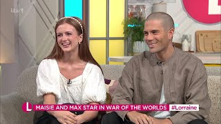 Maisie Smith Max George War Of The Worlds Musical Cast Members On Lorraine 26082024 [upl. by Paxton]