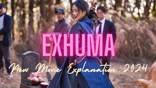 HORROR movie Explained in Hindi  EXHUMA 2024 Korean Movie movieexplainedinhindi movieexplained [upl. by Jacquenetta]