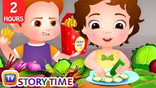 Mango Goldfish Fuzzy Cussly and More ChuChu TV Good Habits Bedtime Stories for Kids [upl. by Notgnillew]