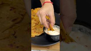 Spicy Aloo Ka Paratha ASMR Cooking  shorts food cooking asmr recipe indianasmrworld diwali [upl. by Hazem]