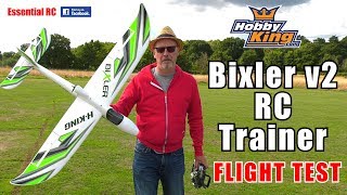 HKing Bixler v2 11 EPO 1400mm Glider PNF ESSENTIAL RC FLIGHT TEST [upl. by Gifferd134]