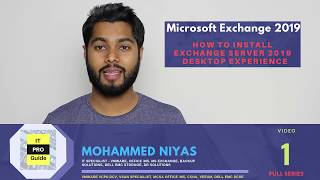 How to install Microsoft Exchange Server 2019  Step by Step  Video 1 [upl. by Alexine]