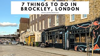 7 THINGS TO DO IN BROCKLEY LONDON  Brockley Market  Street Art  Parks  Cafes  Rivoli Ballroom [upl. by Brodie]