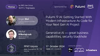 AWS User Group 3city Meetup 9 Gdynia meets GenAI [upl. by Hilel]