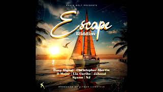 Escape Riddim Mix Full Feat Christopher Martin Busy Signal D Major Lia Caribe February 2024 [upl. by Hitoshi]